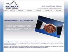 Tablet Screenshot of blackrockprojectservices.com